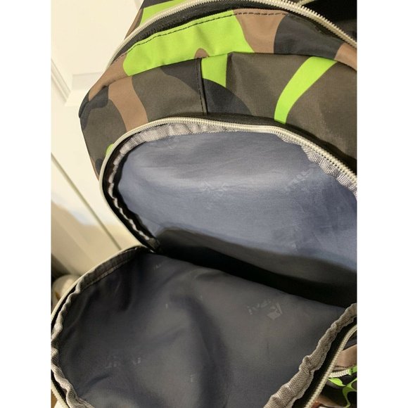 RRUIPAI Green-Brown‎ Green CAMOUFLAGE STYLE School Backpack - Picture 6 of 7